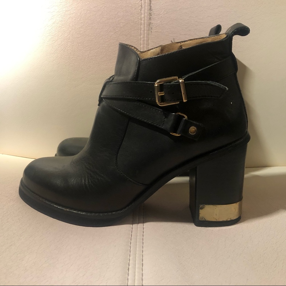 Leather Booties